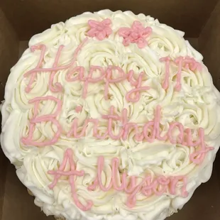 We can personalize any of our selection of Layer Cakes!