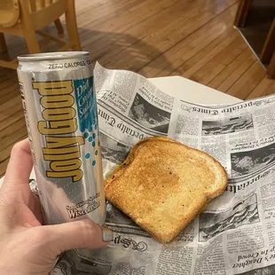 My amazing grilled cheese!