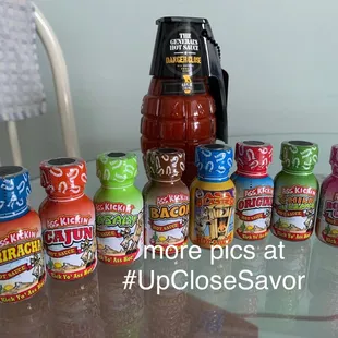 My first visit of hot sauce purchased.  #UpCloseSavor