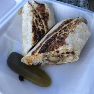Seafood Burrito!!