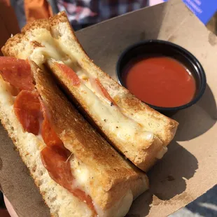 Pizza Grilled Cheese