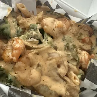 Cajun Shrimp Alfredo Pasta