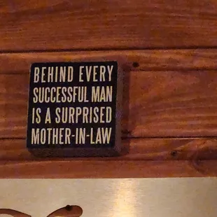 Cute signs all around to read and also available for purchase.