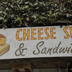 Cheese shop entrance