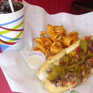 Philly Cheese Steak Hoagie