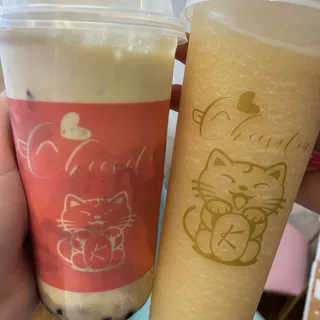 Peach Green Tea Smoothie