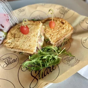 Pineapple Prosciutto Sandwich