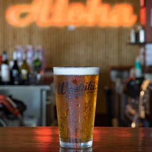 Local Waikiki Brewing Co. beer