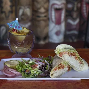 Ahi Tuna Wrap