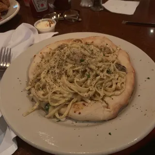 Blackened Shrimp Alfredo
