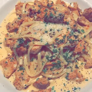 Blackened Chicken Alfredo