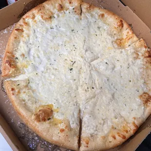Alfredo pizza