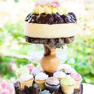 Boston Cream Wedding Cheesecake!
