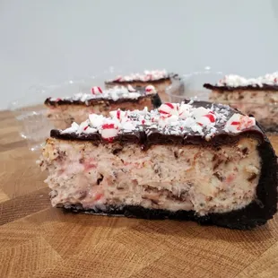 Peppermint Chocolate Cheesecake
