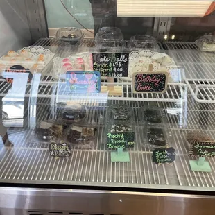 Selection of small treats