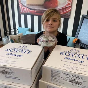 We carry a variety of desserts for all occasions