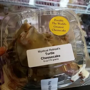 a package of cheesecakes