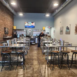 Cooking tables for classes