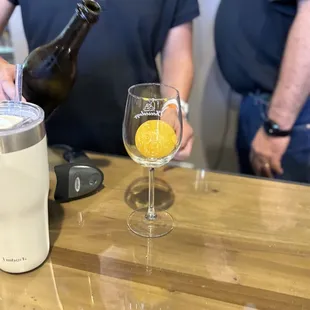 Beginning of a Mimosa