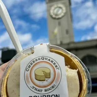 Thawing a Bourbon Vanilla Individual size in the sun +tax: ~$11