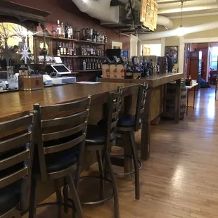 Upstairs private space