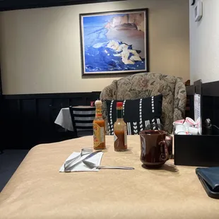 Comfy seat in the back