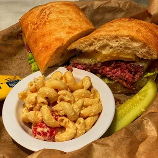 Whiskey Cheddar Burger