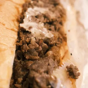original cheesesteak w/ provolone