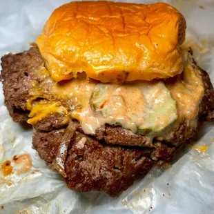 Double Smash Burger