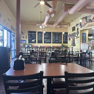 Lots of seating area