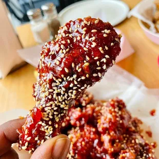 Sweet &amp; Spicy Korean Fried Chicken