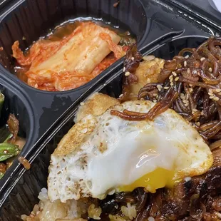 Spicy pork lunchbox