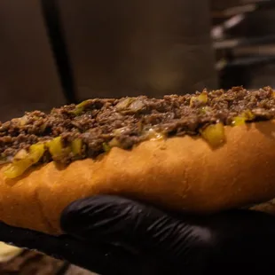 Beef cheesesteak