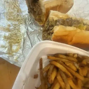 The Whizard and half order of Festival Fries
