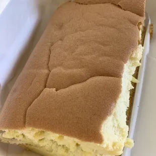 Original Castella . It's a big portion. I got the Cheesecake too, but forgot to take a pic.