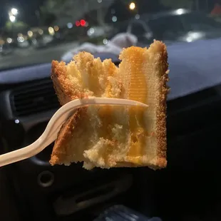 Cake with american cheese