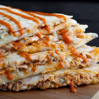 Buffalo chicken quesadilla