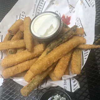 Fried zucchini