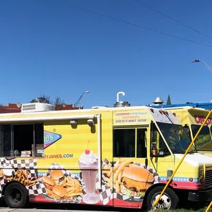 Their Burger-mobiles--food trucks