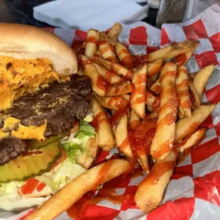 Cheesy Jane Burger