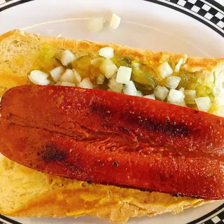 Big City Reds Hot Dog Sandwich