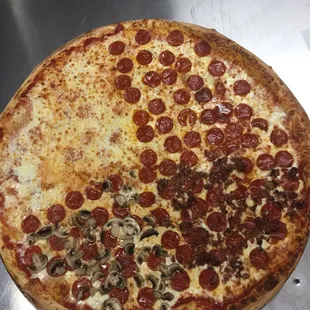 28 inches mega pizza for any party