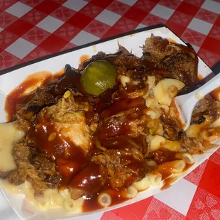 Pulled Pork Mac-n-Cheese