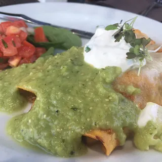 Roasted Chicken Enchiladas