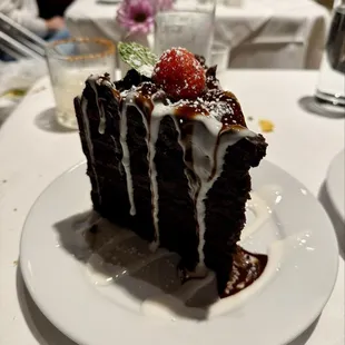 Chocolate layer cake