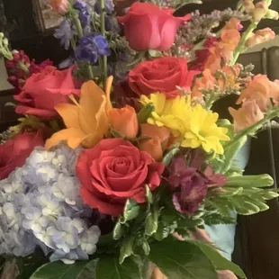 Flowers for my birthday