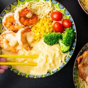 Jumbo Shrimp Cheese Ramen