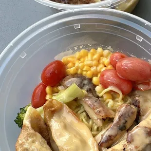 Pork Chop Cheese Ramen