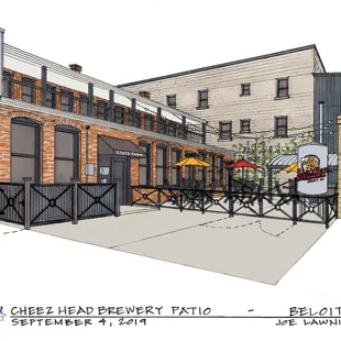 Open Air Outdoor Beer Garden is beautiful and offers social distancing in the sunshine. Beautiful sunsets and sometimes live music.