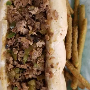 Spicey Cheesesteak